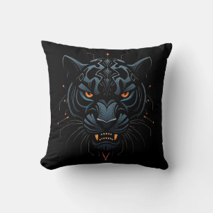 🐆 Zwarte Panter Wildlife Kamer Decoratie Accent � Kussen
