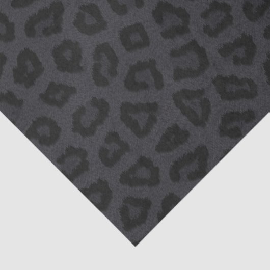 Zwarte panterspots tissuepapier (Detail)