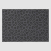 Zwarte panterspots tissuepapier (Voorkant)