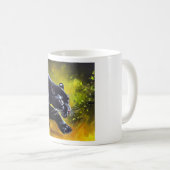 Zwarte Panther (5) Wilde kat Koffiemok (Voorkant rechts)