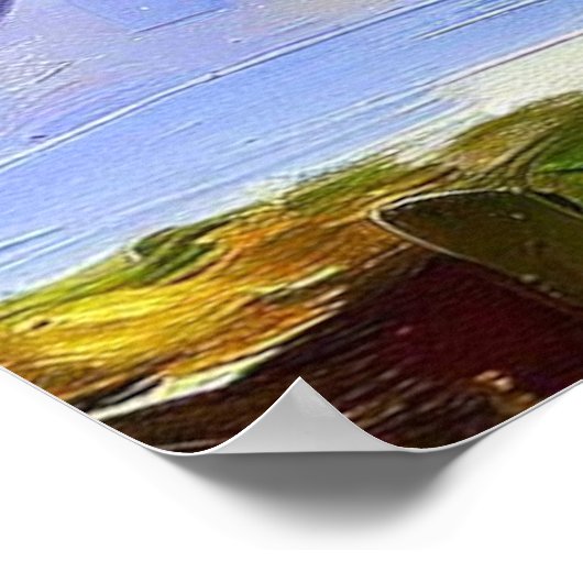 Zwarte panther (6) Wilde kat Poster (Hoek)