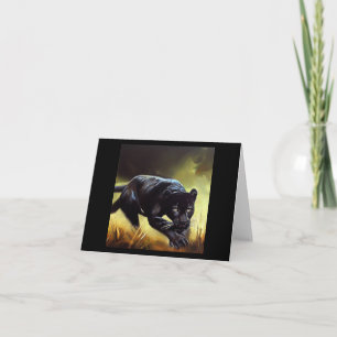 Zwarte Panther (9) Wilde kat Kaart