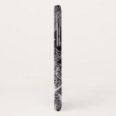 Zwarte panther in het oerwoud - potloodtekening Case-Mate iPhone case (Achterkant/links)