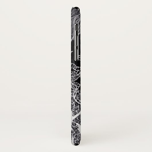 Zwarte panther in het oerwoud - potloodtekening Case-Mate iPhone case (Achterkant/links)