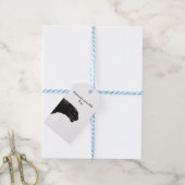 Zwarte panther van Toshi Yoshida Cadeaulabel (Met Touw)