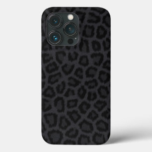 Zwarte pantherafdrukken Case-Mate iPhone case