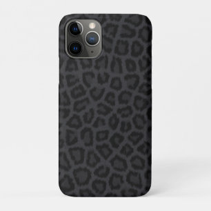 Zwarte pantherafdrukken Case-Mate iPhone case