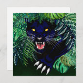 Zwarte Panthergeest van het Oerwoud (Voorkant / Achterkant)