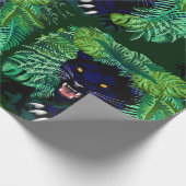 Zwarte Panthergeest van het Oerwoud Cadeaupapier (Hoek)