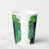 Zwarte Panthergeest van het Oerwoud Papieren Bekers (Rechts)