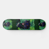 Zwarte Panthergeest van het Oerwoud Persoonlijk Skateboard (Horizontaal)