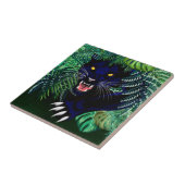 Zwarte Panthergeest van het Oerwoud Tegeltje (Zijkant)