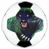 Zwarte Panthergeest van het Oerwoud Voetbal (Voorkant)
