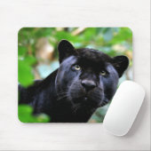 Zwarte PantherMacro Muismat (Met muis)