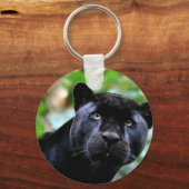 Zwarte PantherMacro Sleutelhanger (Voorkant)