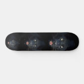 Zwarte pantherskateboard persoonlijk skateboard (Horizontaal)