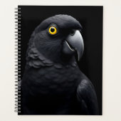 Zwarte papegaai planner (Voorkant)