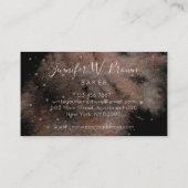 Zwarte-party Weddenschap-kakkerbakkersbanketbakker Visitekaartje (Achterkant)