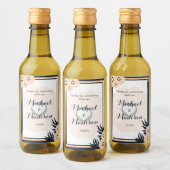 Zwarte Pearl Watusi Tacao Mini Wine Etiket (Flessen)