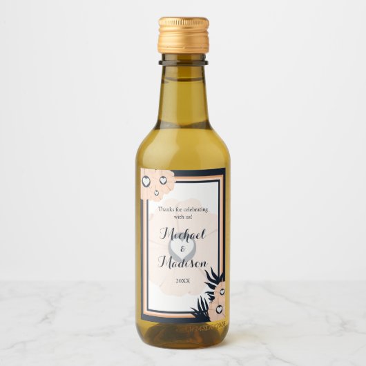 Zwarte Pearl Watusi Tacao Mini Wine Etiket (Voorkant)