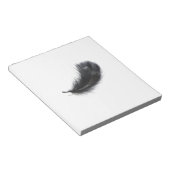 Zwarte pen notitieblok (Schuin)