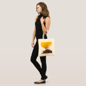 Zwarte peper en citroen tote bag (Voorkant (model))