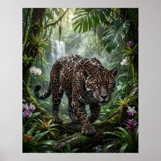 Zwarte Peper Jaguar Poster (Voorkant)