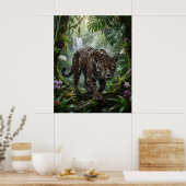 Zwarte Peper Jaguar Poster (Keuken)