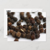 Zwarte Pepper Briefkaart (Voorkant / Achterkant)