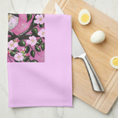 Zwarte pet Chickadee Theedoek (Quarter Fold)