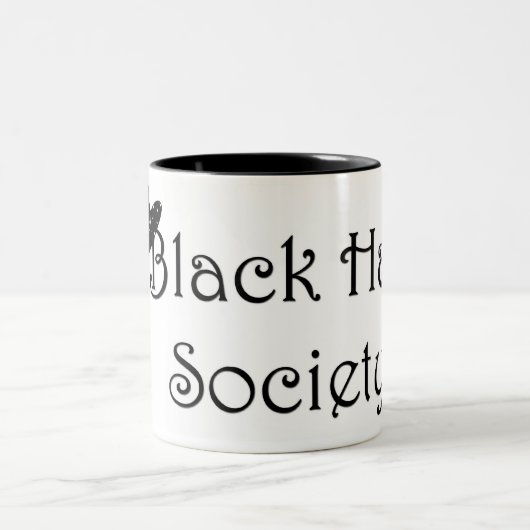 Zwarte Pet Society Mok (Center)