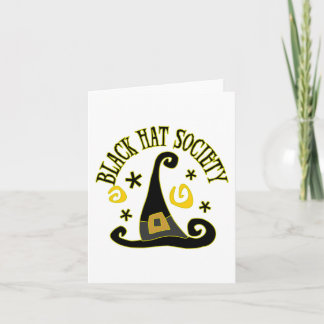 Zwarte Pet Society Note Kaart