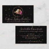 Zwarte Pet Sport Pet Visitekaartje (Voorkant / Achterkant)