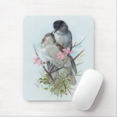 Zwarte Pet Warblers Muismat (Met muis)