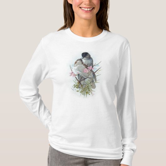 Zwarte Pet Warblers T-shirt (Voorkant)