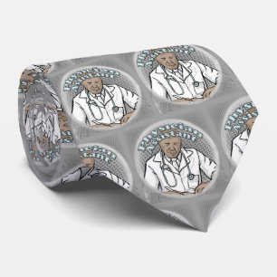 Zwarte Physician Assistant Stropdas