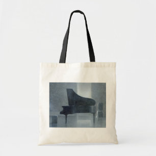Zwarte piano 2004 tote bag