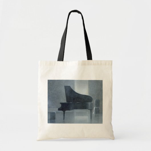 Zwarte piano 2004 tote bag (Voorkant)