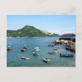 zwarte pier briefkaart (Voorkant)