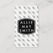 Zwarte Pijlen Visitekaartje (Voorkant)