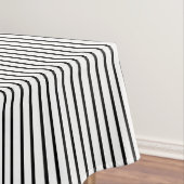 Zwarte Pinstripe-tablet Tafelkleed (Voorbeeld)