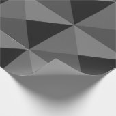 Zwarte Piramides  Cadeaupapier (Hoek)