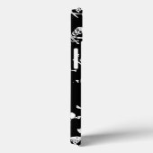 ZWARTE PIRATE BANNERS SKULL, GEKROOSTE BOTTEN, SWO Case-Mate iPhone CASE (Achterkant / Rechts)