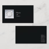 Zwarte plaat - Zakelijk Visitekaartje (Voorkant / Achterkant)