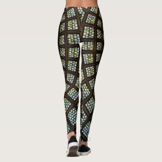Zwarte plafondLeggings Leggings (Achterkant)