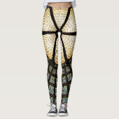 Zwarte plafondLeggings Leggings (Voorkant)