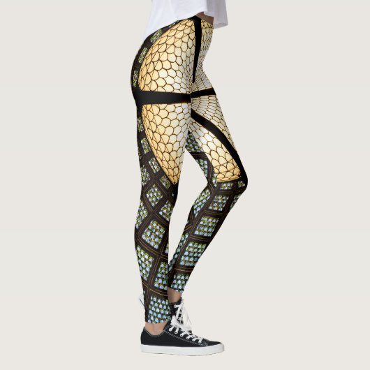 Zwarte plafondLeggings Leggings (Rechts)