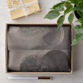 Zwarte poedel gekleed als een cowboy Halloween kos Tissuepapier (Geschenk)