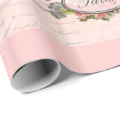 Zwarte poel in Marie Antoinette Costume Cadeaupapier (Rol Hoek)