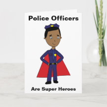 Zwarte politieagenten zijn superhelden